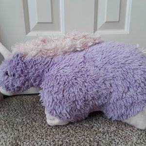 PILLOW PET! Adorable Purple Unicorn